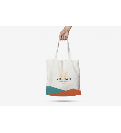 Volcan de mi Tierra platnena vrećica