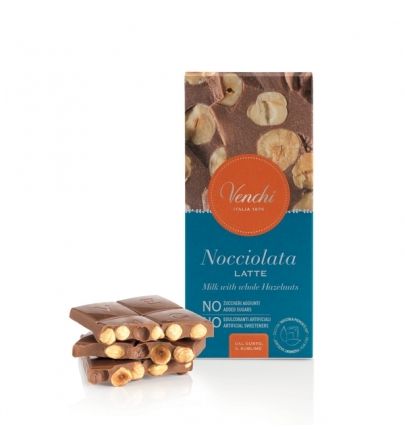 VENCHI ČOKOLADA MLIJEČNA BEZ DODANOG ŠEĆERA (70G)