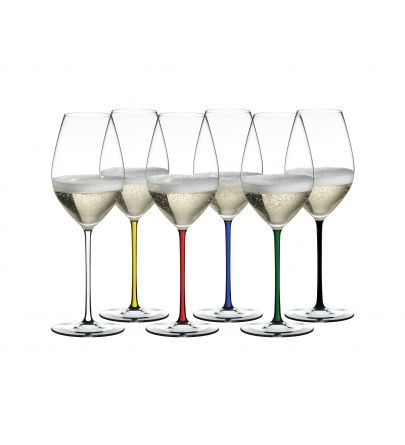 RIEDEL Fatto a Mano Champagne set 6/1