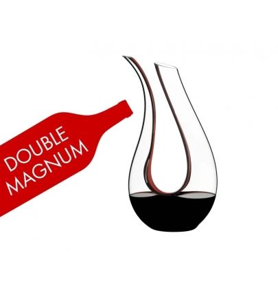 RIEDEL Amadeo Double Magnum Decanter – Black/Red