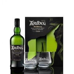 Ardbeg 10 YO + 2 čaše