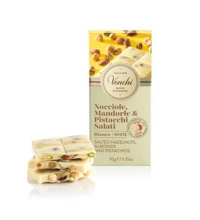 Venchi bijela čokolada sa slanim orašastim plodovima