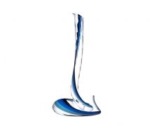 RIEDEL Cobra Magnum Decanter – Blue/Black