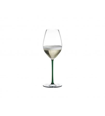 RIEDEL Fatto A Mano Champagne Wine Glass Green
