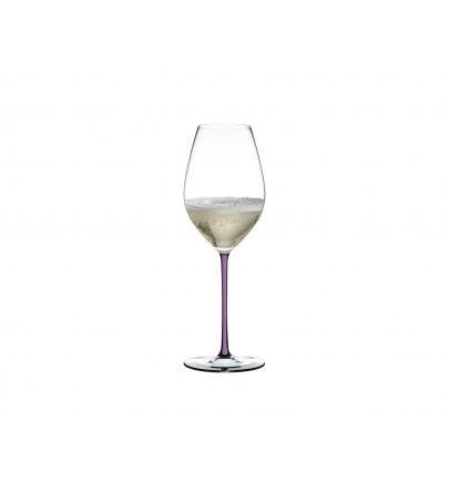 RIEDEL Fatto A Mano Champagne Wine Glass Opal Violet