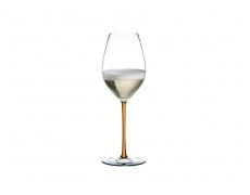 RIEDEL Fatto A Mano Champagne Wine Glass Orange