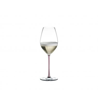 RIEDEL Fatto A Mano Champagne Wine Glass Pink