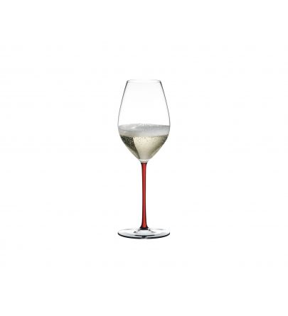 RIEDEL Fatto A Mano Champagne Wine Glass Red