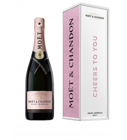  Moët & Chandon Rosé Specially Yours Metal Gift Box