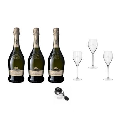 Villa Sandi Millesimato poklon set