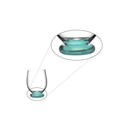 RIEDEL Fatto a Mano Tumbler Piccolo Mint