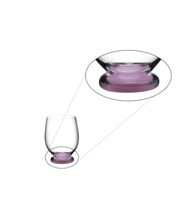 RIEDEL Fatto a Mano Tumbler Piccolo Pink