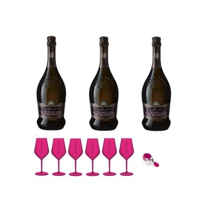 Villa Sandi Magnum Pink set